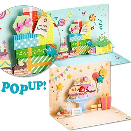 Folia 3D Popup Kartları D.Günü