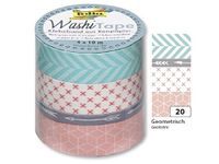 Folia Washi Tape 4 Lü Set Geometrik