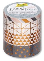 Folia Washi Tape 5 Li Set Bakır