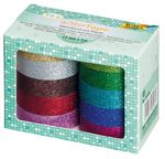 Folia Glittertape 10 Renk Çeşitli