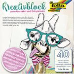 Folia Creative Kartonblok 16X16Cm Boyama Kitabı