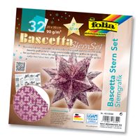 Folia Bascetta-Stern Mor 20*20Cm 32 Yaprak