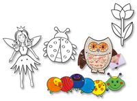 Folia Figürler Peri Ülkesi 5 Adet