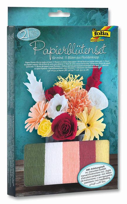 Folia Kağıt-Çiçek Seti
