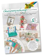 Folia Tatlı Keçe Minderler 8 Parça Beyaz/Natural