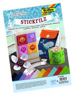 Folia Keçe 21X29,5 Cm Nakışlı Karışık Renkli 