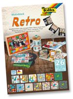 Folia Motıf Block Retro 24X34 Cm 26 Yaprak 