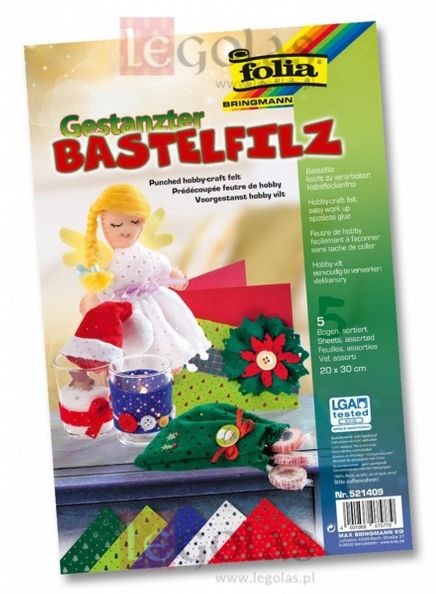 Folia Keçe Set 20X30 5 Adet