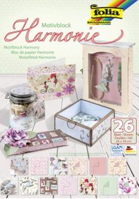 Folia Motıf Block Armonı 24X34Cm 26 Yaprak