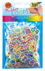 Folia Rubber Loops Çiçek Renkli 500Ad. 25 S-Clips