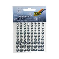 Folia Mücevher Yapışkanlı Taşlar 80 Adet Açık