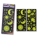 Folia.Sticker Glow İn Dark 2 Desen
