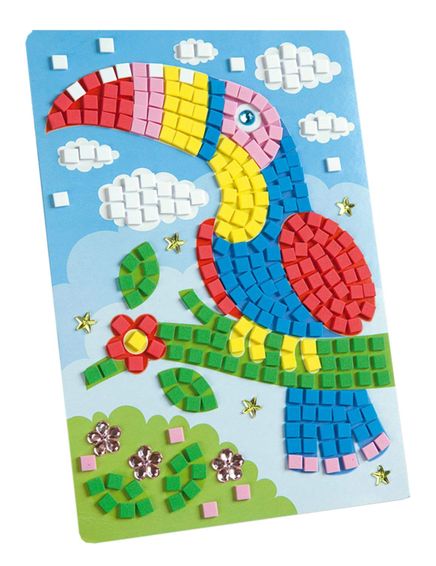 Folia Mozaik Resim Karga