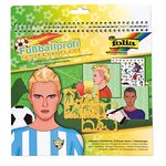 Folia.Stencil Book Futbol
