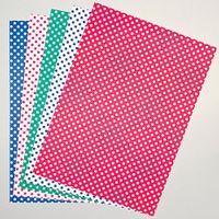 Folia Foto K 25X35Cm 10 Tabaka 10 Renk Polka 300 G