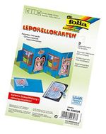 Folia Akordion Kart Kırmızı  300 Gr 10X15.5