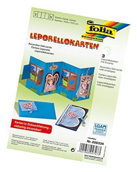 Folia Akordion Kart Kırmızı  300 Gr 10X15.5