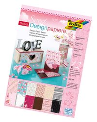 Folia Desenli Kağıt A4 12 Motiv