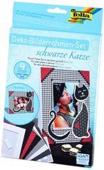 Folia  Çerçeve Siyah Kedi 9 Adet