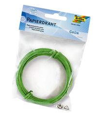 Folia Kağıt Kaplı Tel Yeşil 1,5Mmx10M