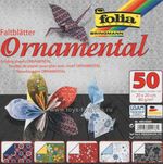 Folia Katlanır Kağıt 80 G 20X20Cm 50 Y 5 Motif Süs