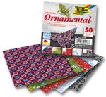 Folia Katlanır Kağıt 80 G 10X10Cm 50 Y 5 Motif Süs