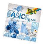 Folia Katlanır Kağıt Basıcs Mavi  80 G 20X20Cm 50 Y 