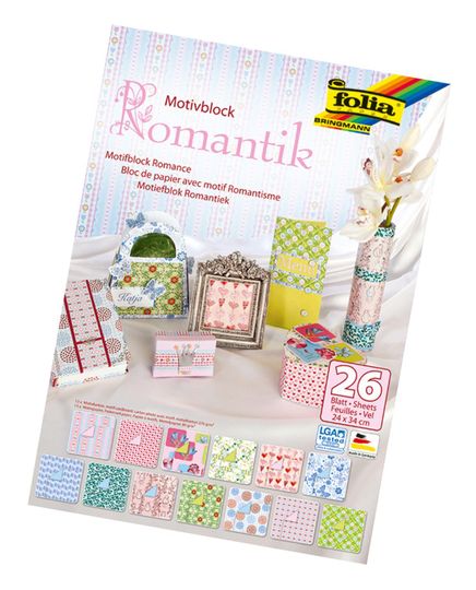 Folia Motıvblock Romantik 24X34 Cm 270 Gr