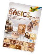 Folia Motıv Block Basıcs Kahve 24X34 Cm 270 Gr