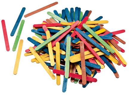 Folıa Çubuk Karışık Renk 500 Adet