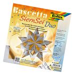 Folia Bascetta-Star Kıt Gümüş/Altın 20X20Cm 