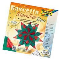 Folia Bascetta-Star Kıt Kırmızı/Yeşil 20X20Cm