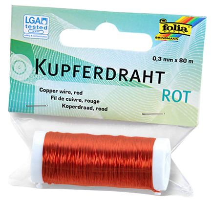 Folia Kaplama Tel Kırmızı 80M