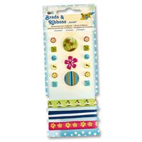 Folia Brads&Ribbons- Set 2 Sticker