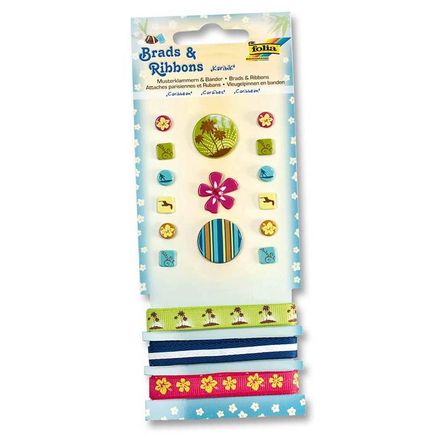 Folia Brads&Ribbons- Set 2 Sticker