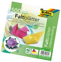 Folia Origami Kağıdı 5X5 Mini 500 Adet