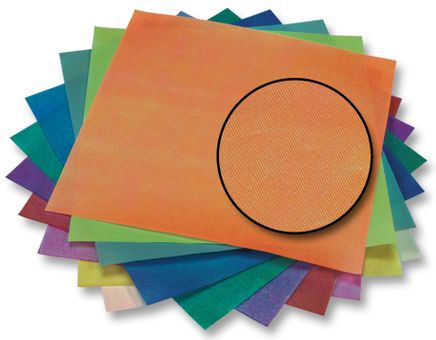 Folia Yanar Dönerli Elişi Kağıdı Fabrıc Kabartmalı 50 Adet 75Gsm 14X14Cm