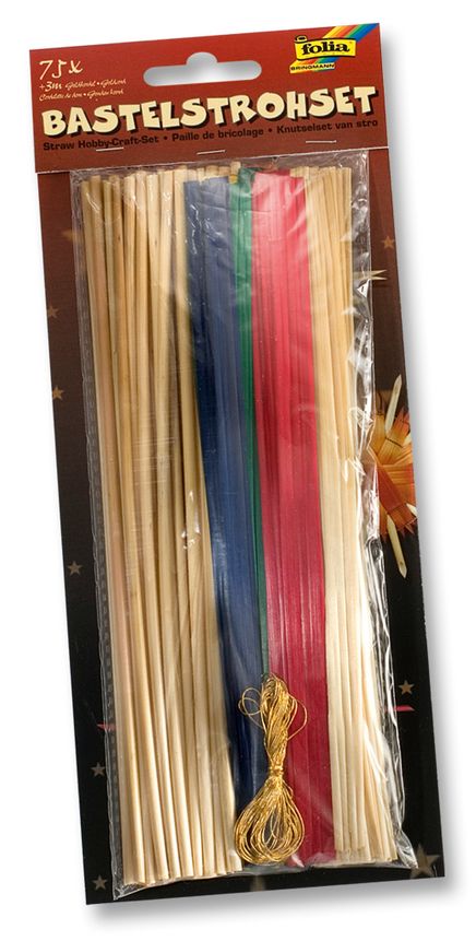 Folia  Straw Kıt Saman Çubuklar