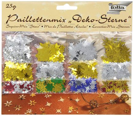 F Folıa Deko-Star Mix