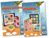 Folia Kesilmiş Kareler 24 Parça