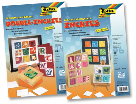 Folia Kesilmiş Kareler 24 Parça