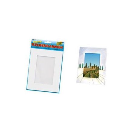 Folia Boş Beyaz Çerçeve Dikdörtgen