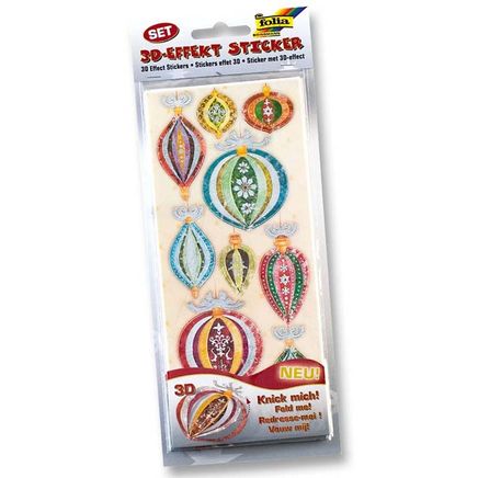 Folia 3D Stıcker X-Mas-Set 1_x000D_ 