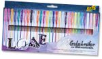 Folia Kalem Set Glitter Metalic Pastel
