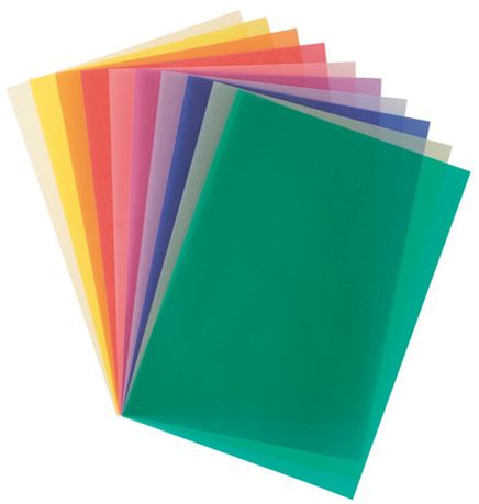Folia Transparan A4 10 Yap 10 Renk 115 G