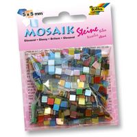 Folia Mozaik 5X5Mm 45G 20 Renk Parlak 700 Adet