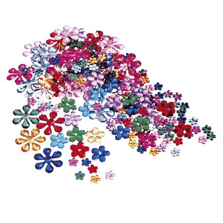 Folia Mücevher Taş Çiçekler200 Adet