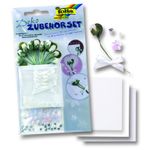 Folia Dekoratif Stiker Beyaz Gül