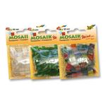 Folia Mozaik Transparan 10X10Mm 45G Karışık Renk