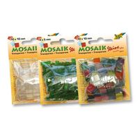 Folia Mozaik Transparan 10X10Mm 45G  Limon Sarı